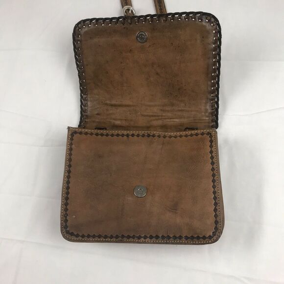 vintage‎ american west feather crossbody with matching wallet preowned - Picture 4 of 12